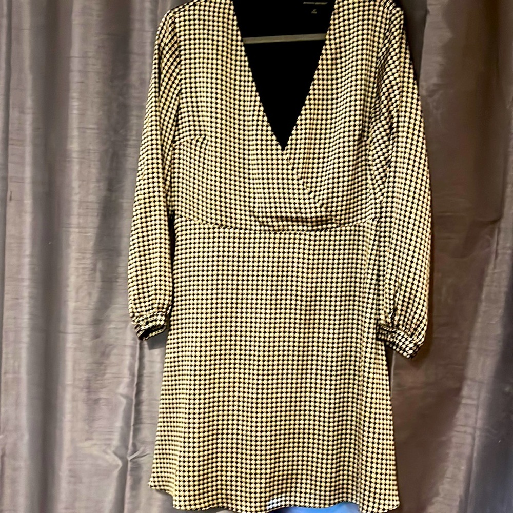 Banana Republic Elephant Print Wrap dress size 12